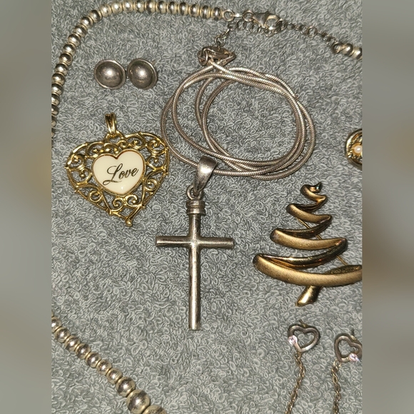 Sterling Silver 925 Assorted Jewelry Lot - Picture 5 of 14